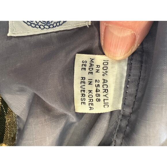 Green Bay Packers Flannel Plaid Shirt MEDIUM Oversized Unique Green Western Snap - Picture 6 of 7